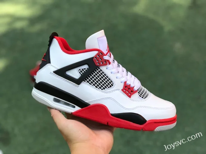 Air Jordan 4 DC7770-160 Black White Red