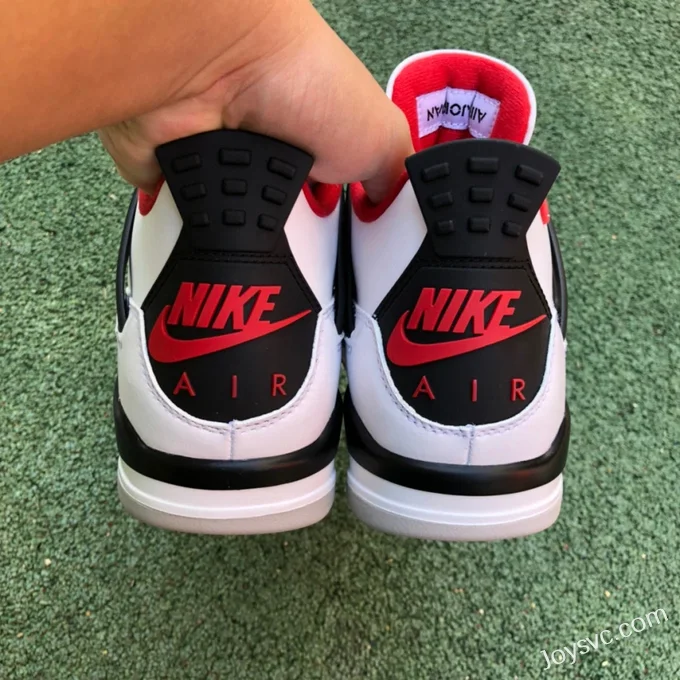 Air Jordan 4 DC7770-160 Black White Red