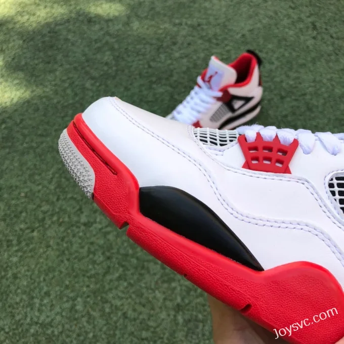 Air Jordan 4 DC7770-160 Black White Red