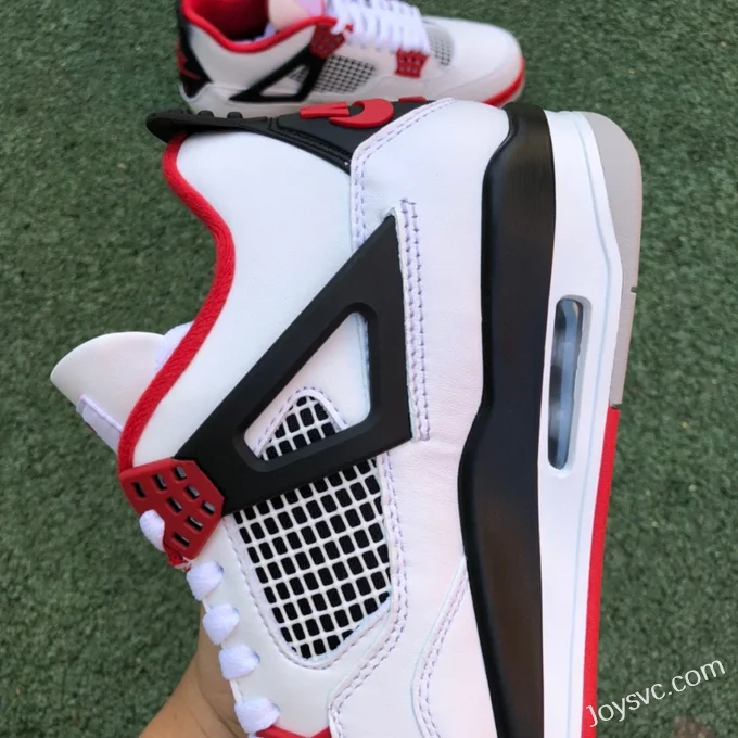 Air Jordan 4 DC7770-160 Black White Red