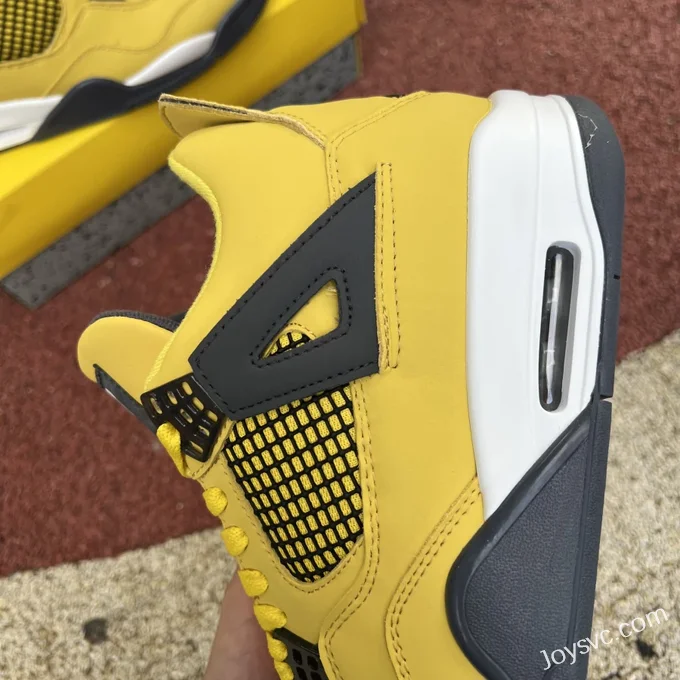 Air Jordan 4 CT8527-700 Black Yellow