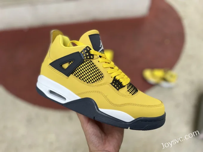 Air Jordan 4 CT8527-700 Black Yellow