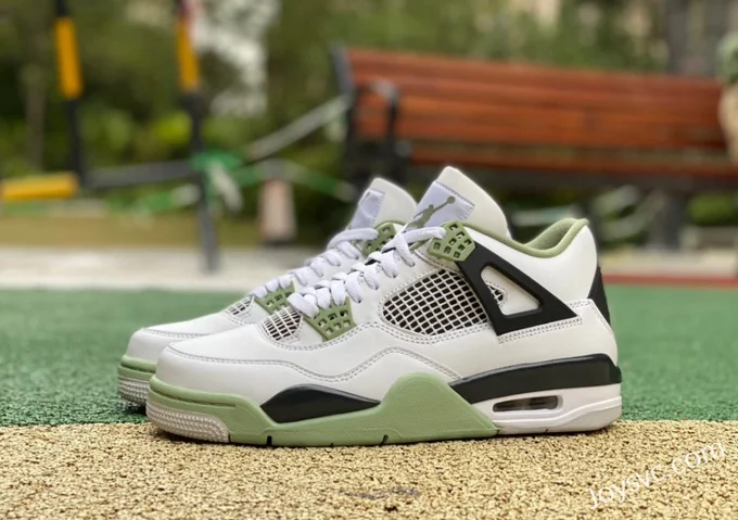 Air Jordan 4 WMNS Seafoam AQ9129-103 Green