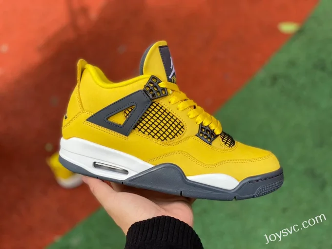 Air Jordan 4 CT8527-700 Black Yellow