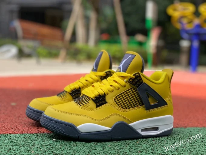 Air Jordan 4 CT8527-700 Black Yellow