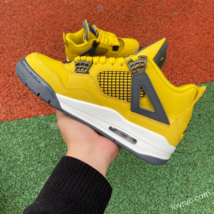 Air Jordan 4 CT8527-700 Black Yellow