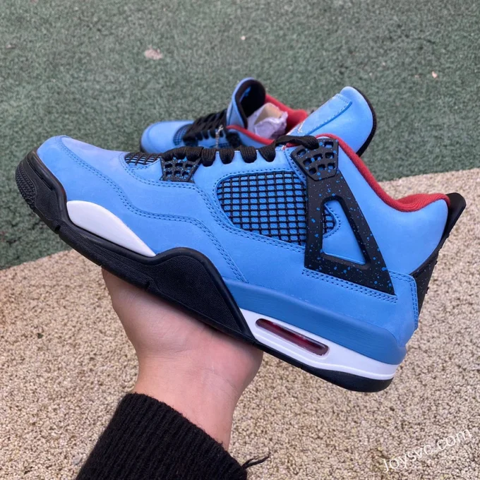 Air Jordan 4 x Travis Scott 308497-406 Blue