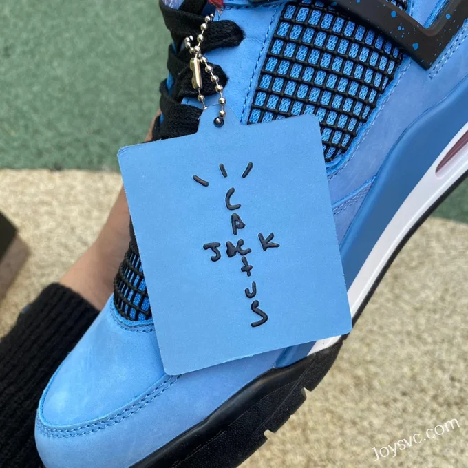 Air Jordan 4 x Travis Scott 308497-406 Blue