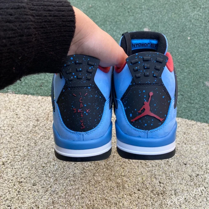 Air Jordan 4 x Travis Scott 308497-406 Blue