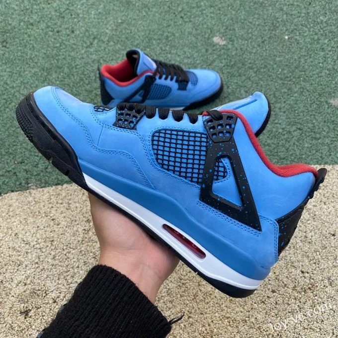 Air Jordan 4 x Travis Scott 308497-406 Blue