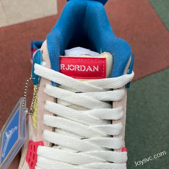 Air Jordan 4 x Union DC9533-800 Pink Blue