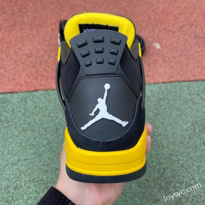 Air Jordan 4 Thunder Mid DH6927-017 Black Yellow