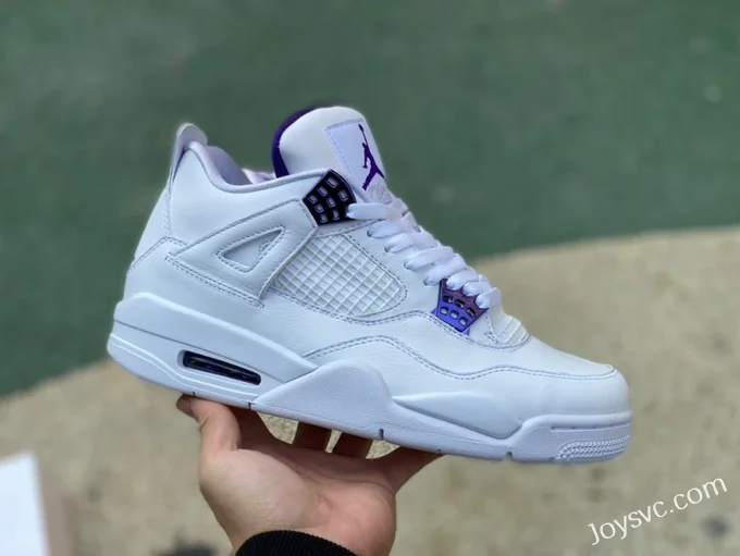 Air Jordan 4 CT8527-115 White Purple