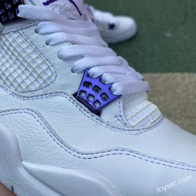 Air Jordan 4 CT8527-115 White Purple