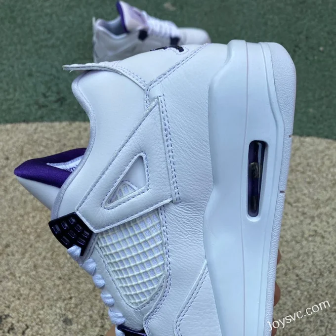 Air Jordan 4 CT8527-115 White Purple