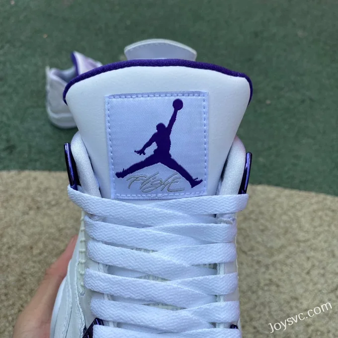 Air Jordan 4 CT8527-115 White Purple