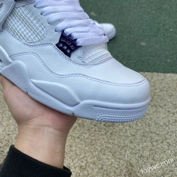 Air Jordan 4 CT8527-115 White Purple