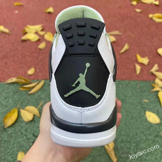 Air Jordan 4 AQ9129-103 White Green Black