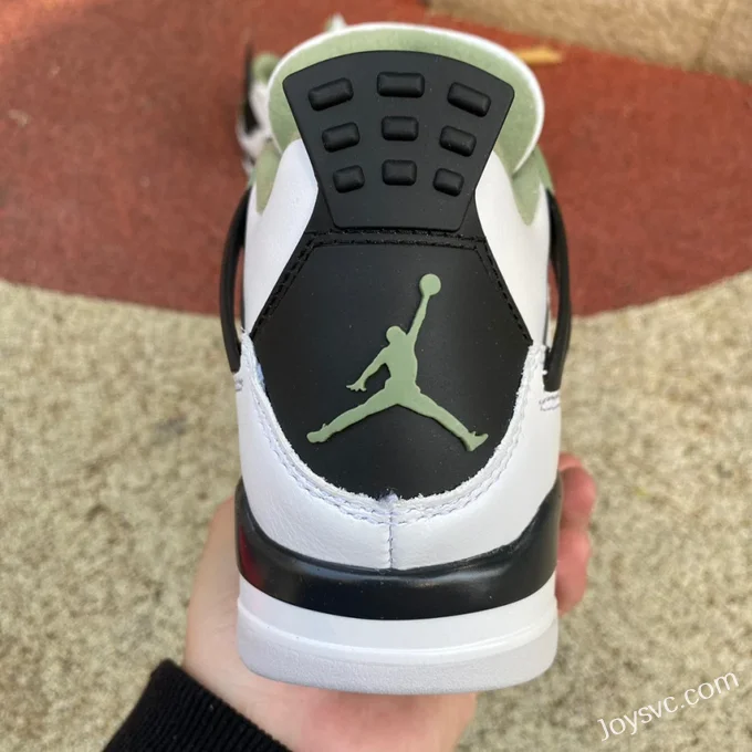 Air Jordan 4 AQ9129-103 White Green Black