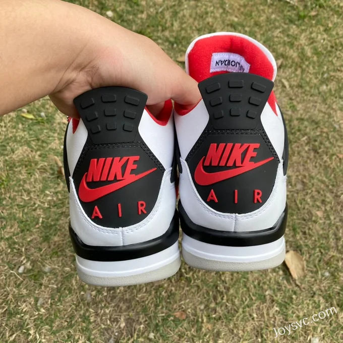 Air Jordan 4 DC7770-160 Black White Red