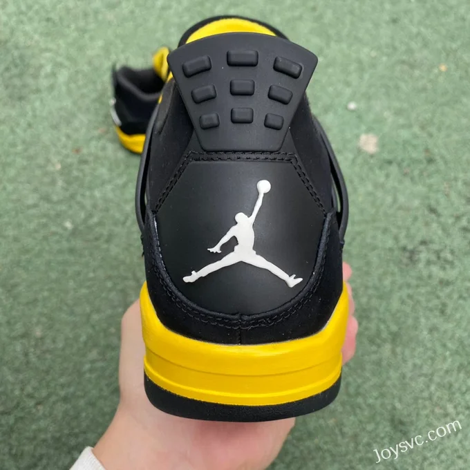 Air Jordan 4 Thunder Mid DH6927-017 Black Yellow