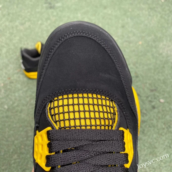 Air Jordan 4 Thunder Mid DH6927-017 Black Yellow