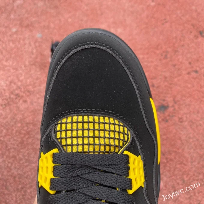 Air Jordan 4 Thunder Mid DH6927-017 Black Yellow