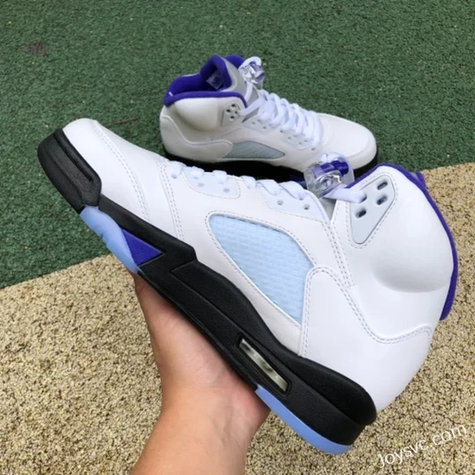 Air Jordan 5 Concord DD0587-141 White Purple