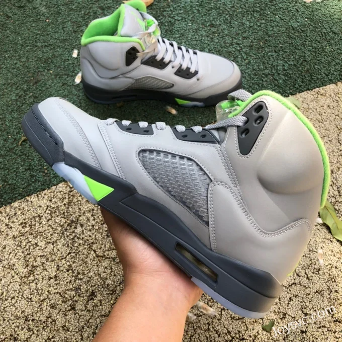 Air Jordan 5 Green Bean Retro Basketball Shoes DM9014-003