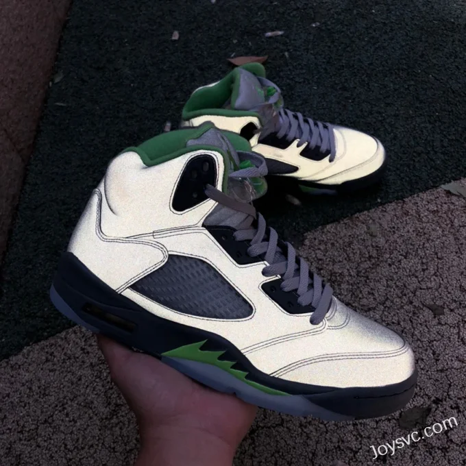 Air Jordan 5 Green Bean Retro Basketball Shoes DM9014-003