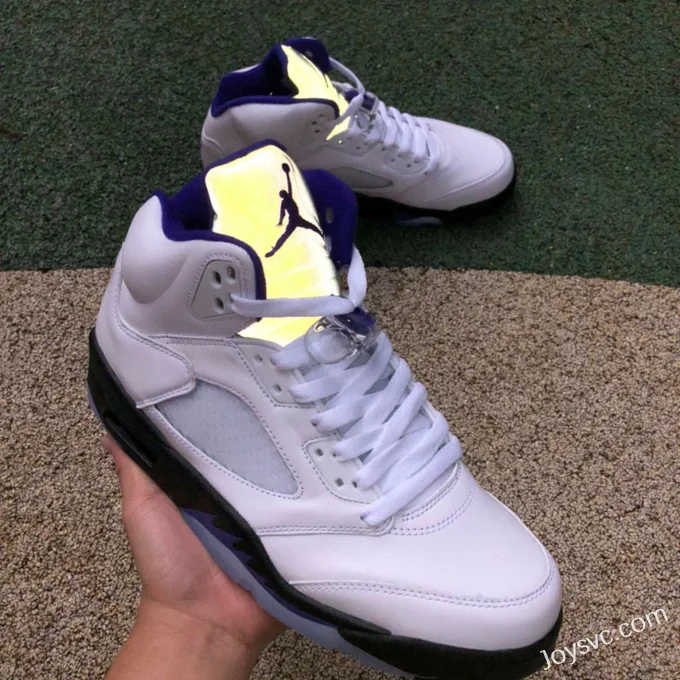 Air Jordan 5 Concord DD0587-141 White Purple