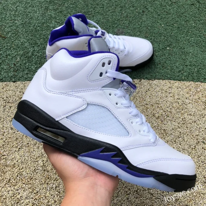 Air Jordan 5 Concord DD0587-141 White Purple