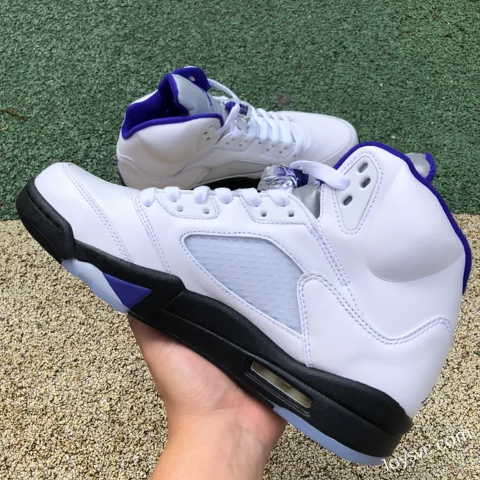 Air Jordan 5 Concord DD0587-141 White Purple