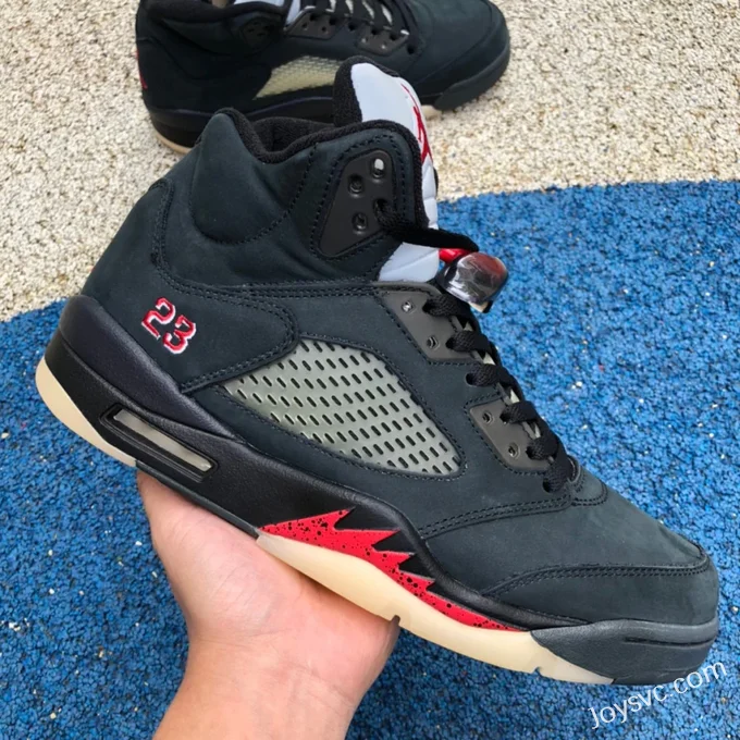 Air Jordan 5 Gore-Tex DR0092-001 Black Red