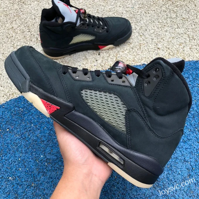 Air Jordan 5 Gore-Tex DR0092-001 Black Red