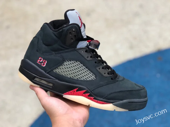 Air Jordan 5 Gore-Tex DR0092-001 Black Red