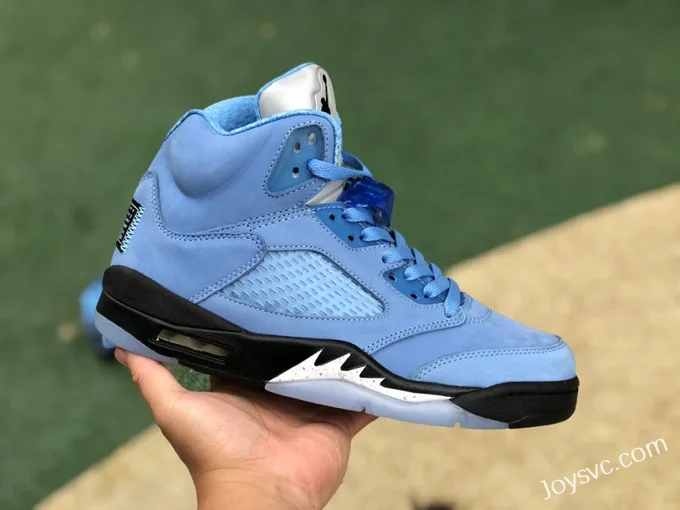 Air Jordan 5 UNC DV1310-401 Blue Black