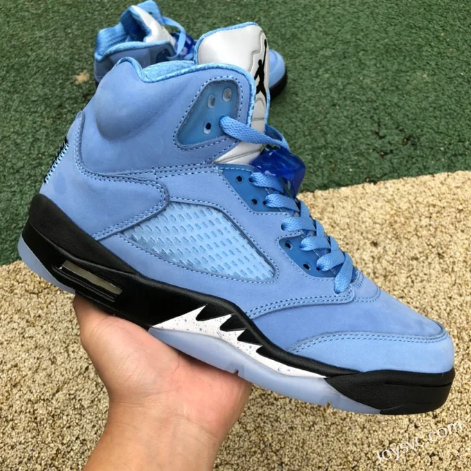 Air Jordan 5 UNC DV1310-401 Blue Black