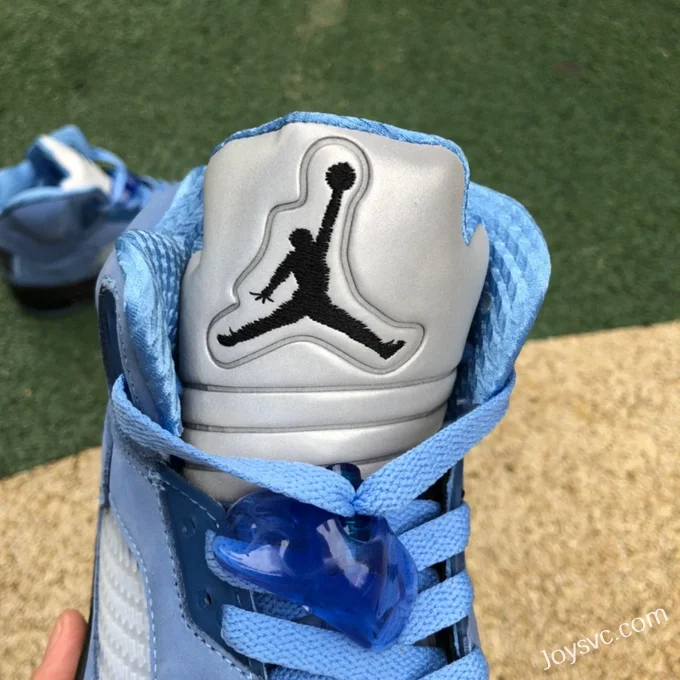 Air Jordan 5 UNC DV1310-401 Blue Black