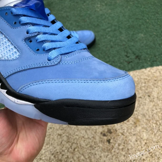 Air Jordan 5 UNC DV1310-401 Blue Black