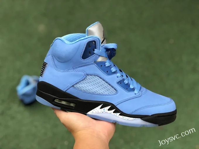 Air Jordan 5 UNC DV1310-401 Blue Black