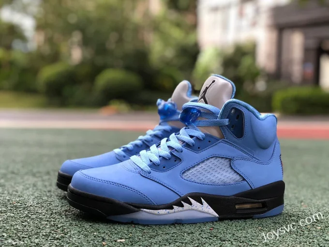 Air Jordan 5 UNC DV1310-401 Blue Black