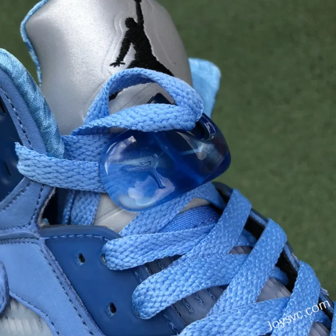 Air Jordan 5 UNC DV1310-401 Blue Black