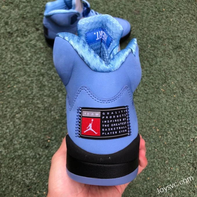 Air Jordan 5 UNC DV1310-401 Blue Black