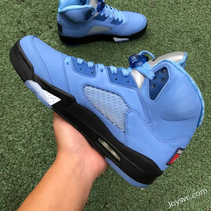 Air Jordan 5 UNC DV1310-401 Blue Black