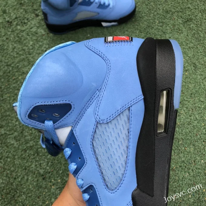 Air Jordan 5 UNC DV1310-401 Blue Black