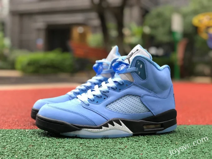 Air Jordan 5 UNC DV1310-401 Blue Black