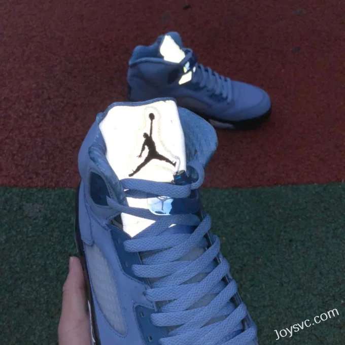 Air Jordan 5 UNC DV1310-401 Blue Black