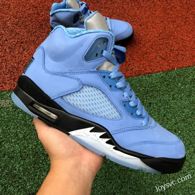 Air Jordan 5 UNC DV1310-401 Blue Black