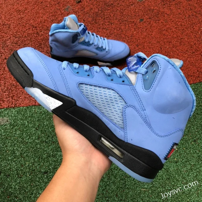 Air Jordan 5 UNC DV1310-401 Blue Black